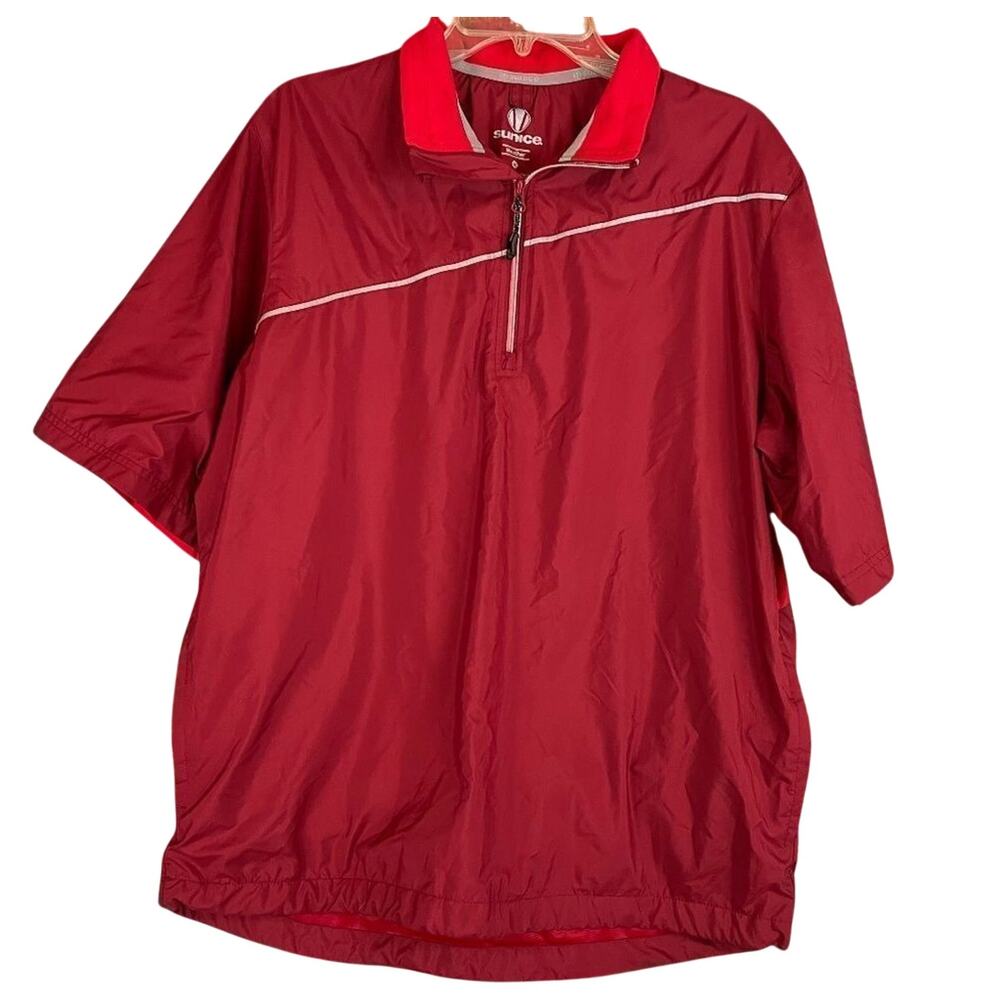 Sunice Darland X20™ Short Sleeve Windshirt f 3613 - Size Medium Golf Jacket